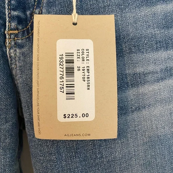 AG Denim Prima Ankle Cigarette Leg